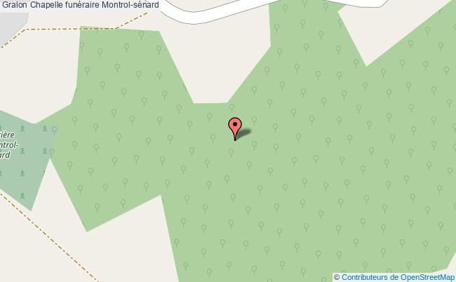 plan Chapelle Funéraire Montrol-sénard Montrol-sénard