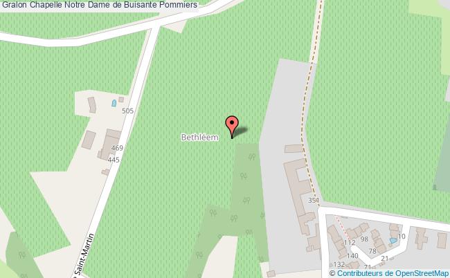 plan Chapelle Notre Dame De Buisante Pommiers Pommiers
