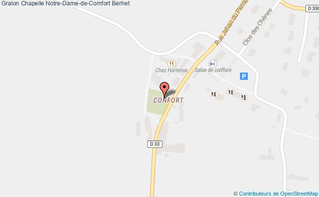 plan Chapelle Notre-dame-de-comfort Berhet Berhet