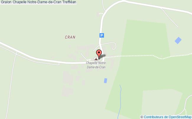 plan Chapelle Notre-dame-de-cran Treffléan Treffléan