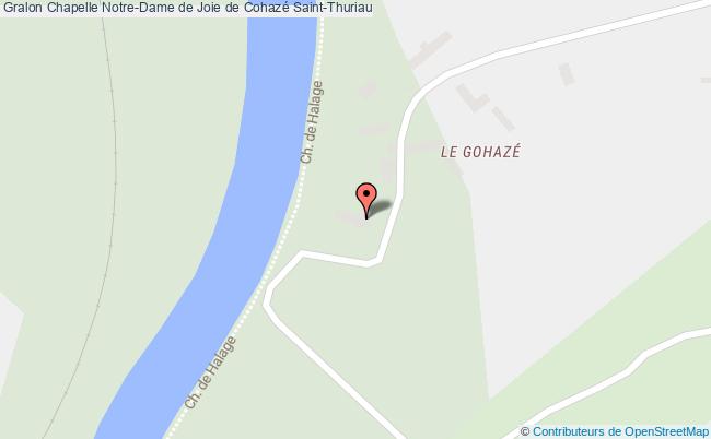 plan Chapelle Notre-dame De Joie De Cohazé Saint-thuriau Saint-Thuriau