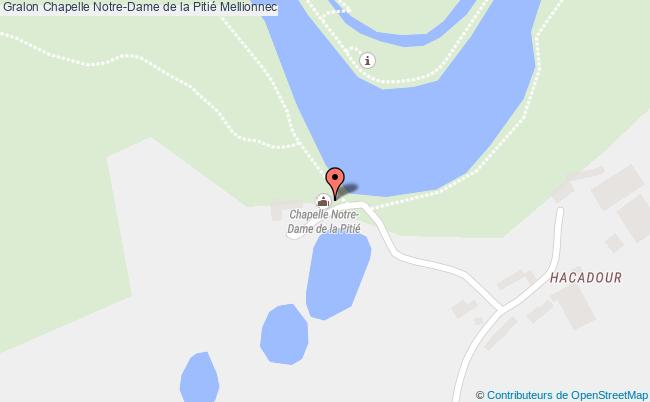 plan Chapelle Notre-dame De La Pitié Mellionnec Mellionnec