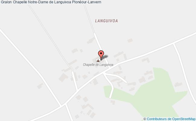plan Chapelle Notre-dame De Languivoa Plonéour-lanvern Plonéour-Lanvern