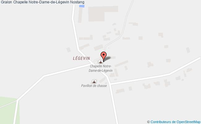 plan Chapelle Notre-dame-de-légevin Nostang Nostang