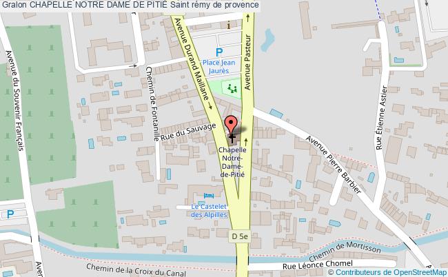plan Chapelle Notre Dame De PitiÉ Saint Rémy De Provence Saint rémy de provence