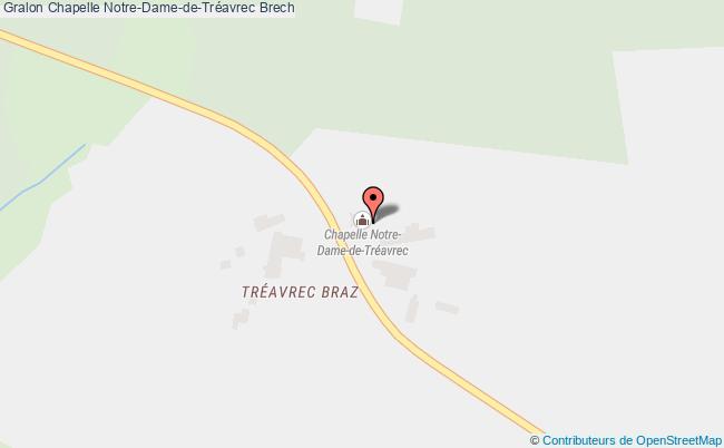plan Chapelle Notre-dame-de-tréavrec Brech Brech