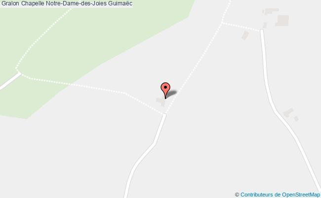 plan Chapelle Notre-dame-des-joies Guimaëc Guimaëc