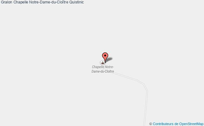 plan Chapelle Notre-dame-du-cloître Quistinic Quistinic