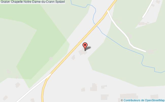 plan Chapelle Notre-dame-du-crann Spézet Spézet