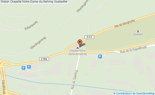 plan Chapelle Notre-dame-du-sehring Guebwiller Guebwiller
