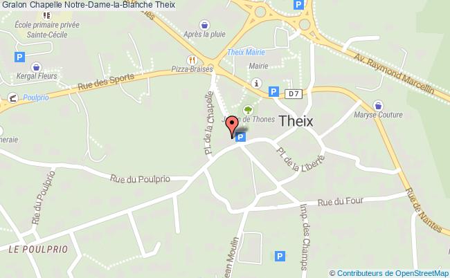 plan Chapelle Notre-dame-la-blanche Theix Theix