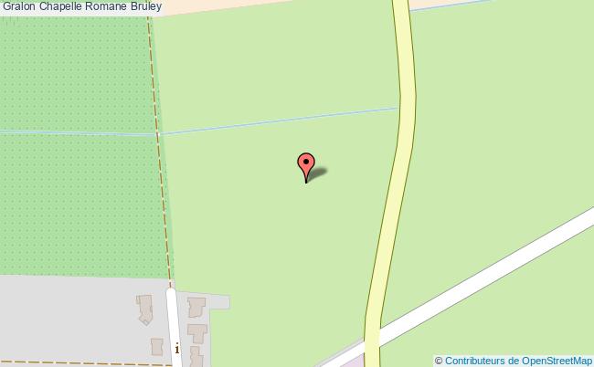 plan Chapelle Romane Bruley Bruley