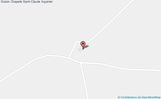 plan Chapelle Saint-claude Inguiniel Inguiniel