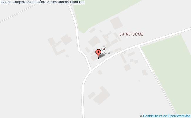 plan Chapelle Saint-côme Et Ses Abords Saint-nic Saint-Nic