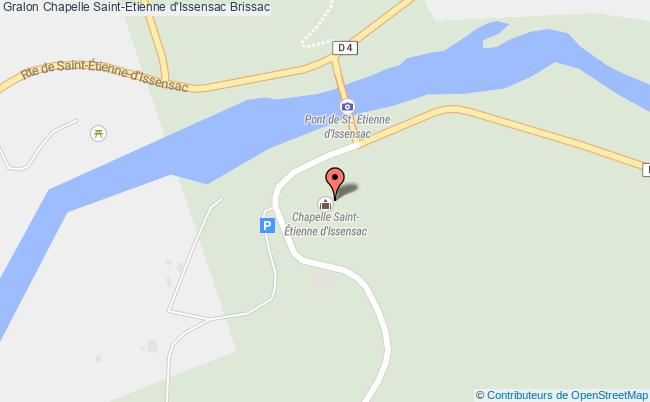 plan Chapelle Saint-etienne D'issensac Brissac Brissac