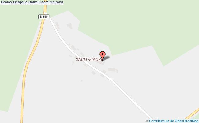 plan Chapelle Saint-fiacre Melrand Melrand