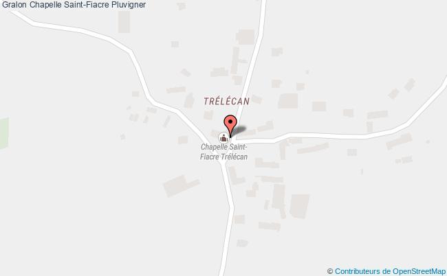 plan Chapelle Saint-fiacre Pluvigner Pluvigner