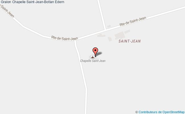 plan Chapelle Saint-jean-botlan Edern Edern