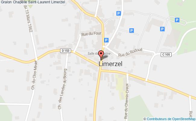 plan Chapelle Saint-laurent Limerzel Limerzel