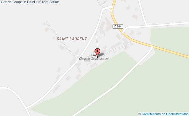 plan Chapelle Saint-laurent Silfiac Silfiac