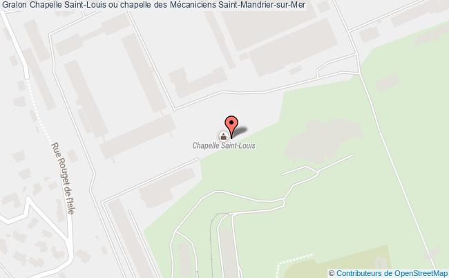 plan Chapelle Saint-louis Ou Chapelle Des Mécaniciens Saint-mandrier-sur-mer Saint-Mandrier-sur-Mer