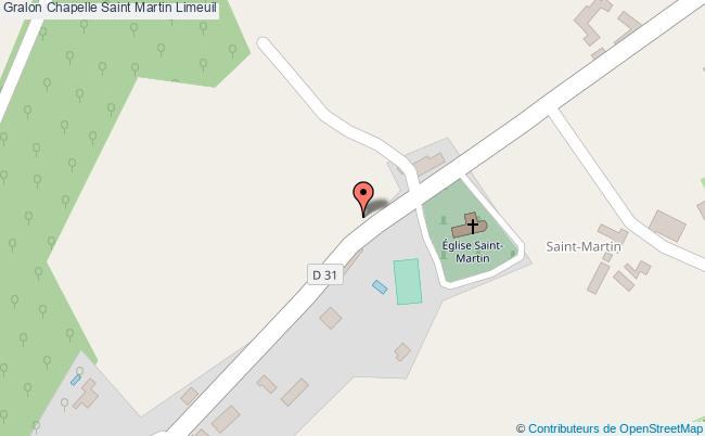 plan Chapelle Saint Martin Limeuil Limeuil