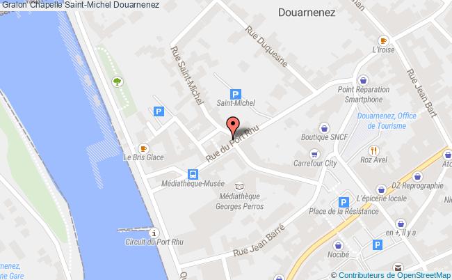 plan Chapelle Saint-michel Douarnenez Douarnenez