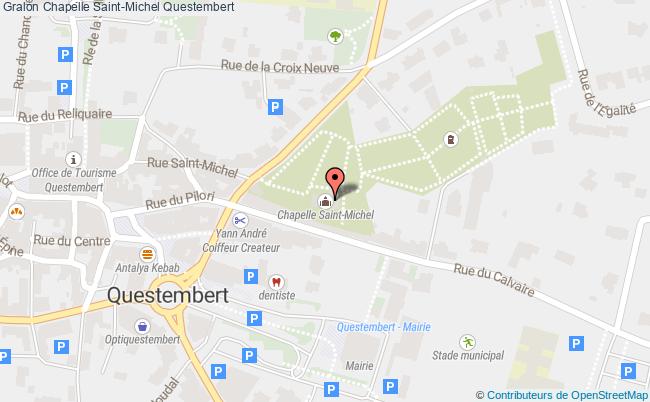 plan Chapelle Saint-michel Questembert Questembert