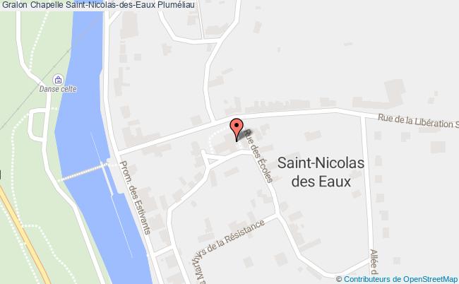 Chapelle saintnicolasdeseaux Pluméliau tourisme