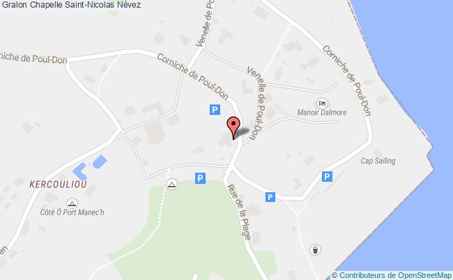 plan Chapelle Saint-nicolas Névez Névez