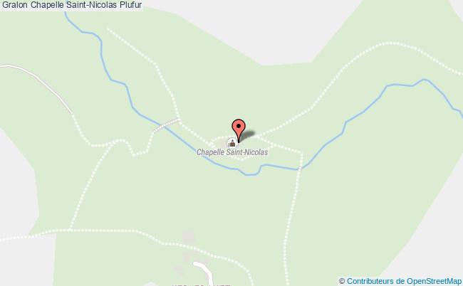 plan Chapelle Saint-nicolas Plufur Plufur