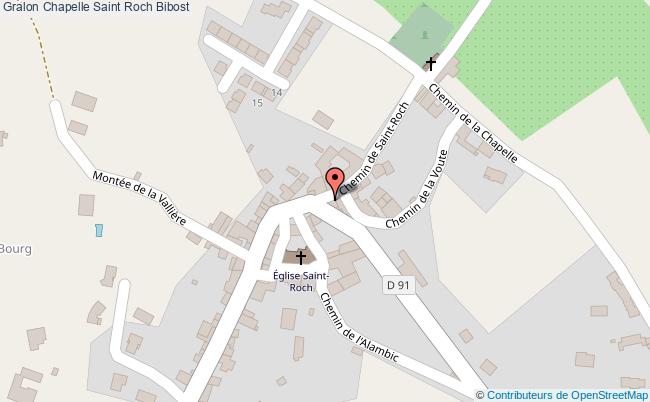 Chapelle saint roch Bibost tourisme