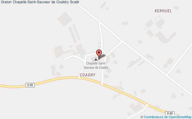 plan Chapelle Saint-sauveur De Coatdry Scaër Scaër