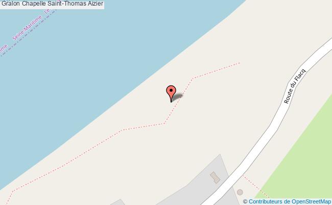 plan Chapelle Saint-thomas Aizier Aizier