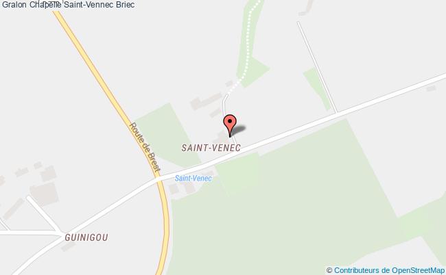 plan Chapelle Saint-vennec Briec Briec