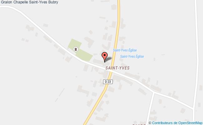 plan Chapelle Saint-yves Bubry Bubry