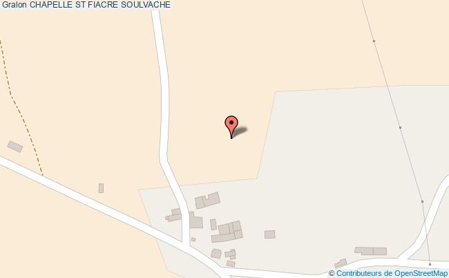 plan Chapelle St Fiacre Soulvache SOULVACHE