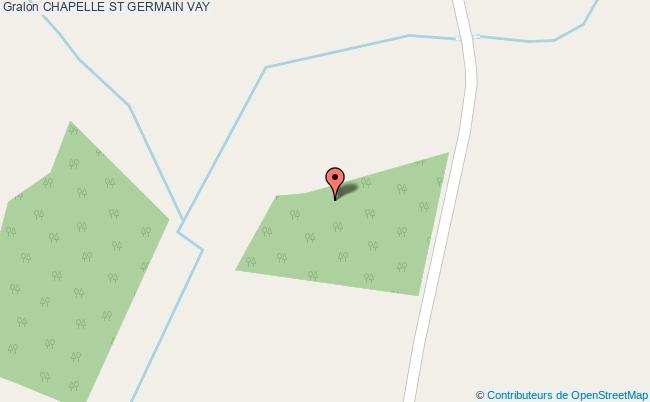 plan Chapelle St Germain Vay VAY