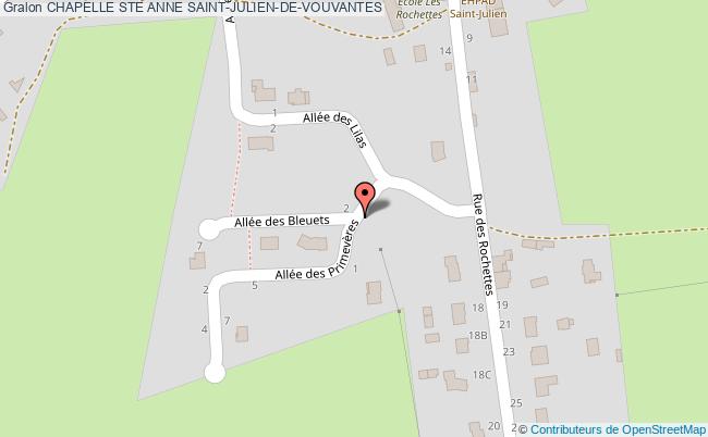 plan Chapelle Ste Anne Saint-julien-de-vouvantes SAINT-JULIEN-DE-VOUVANTES