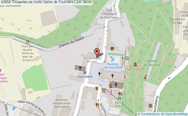 Chapelles de Notre Dame de Fourvière