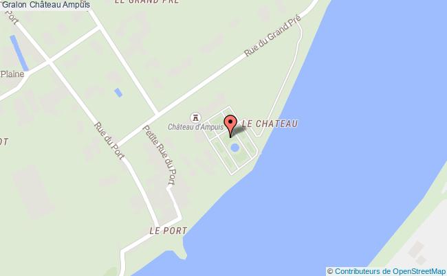 plan Château Ampuis Ampuis