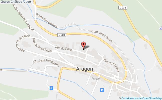 plan Château Aragon Aragon