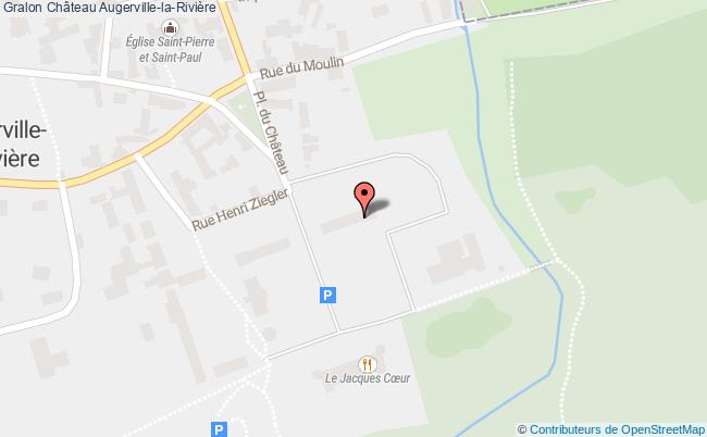 plan Château Augerville-la-rivière Augerville-la-Rivière