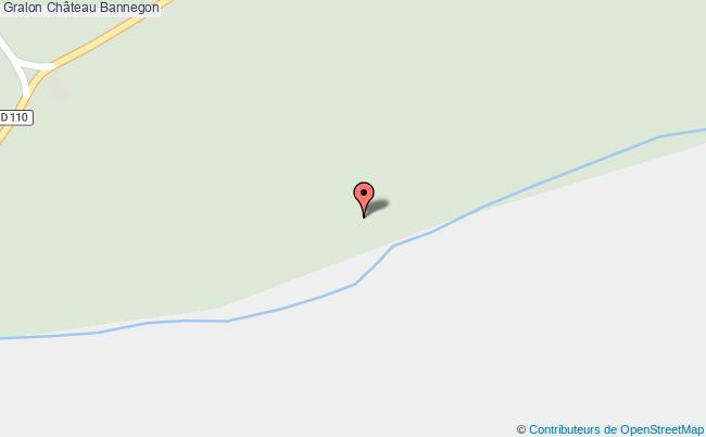 plan Château Bannegon Bannegon