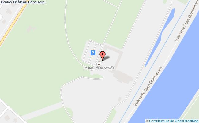 plan Château Bénouville Bénouville