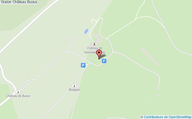 plan Château Buoux Buoux