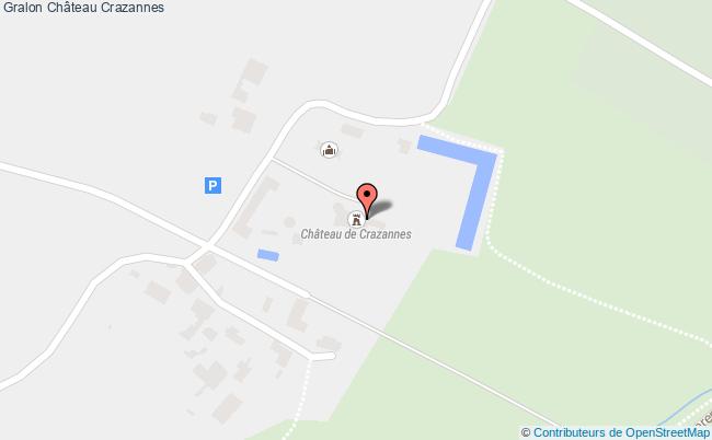 plan Château Crazannes Crazannes