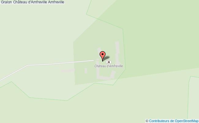 plan Château D'amfreville Amfreville Amfreville