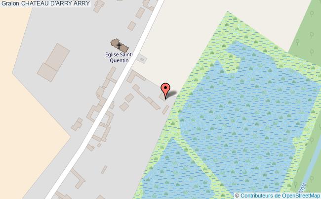 plan Chateau D'arry Arry ARRY