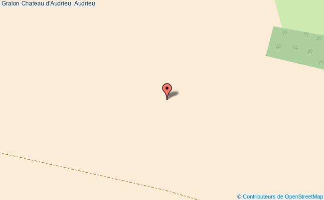 plan Chateau D'audrieu  Audrieu Audrieu
